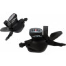 Шифтер SHIMANO ALIVIO, M4010, левый, 2 скорости, трос 1800 мм ESLM4010LB