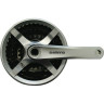 Система SHIMANO TOURNEY TY501, 175 мм, квадрат, 42/34/24, с защитой, с болтами, серебристая, без упаковки AFCTY501E244CSB