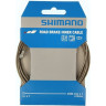 Трос тормоза SHIMANO, нержавеющая сталь, для шоссе, 1,6x2050мм, с концевиком троса Y80098330